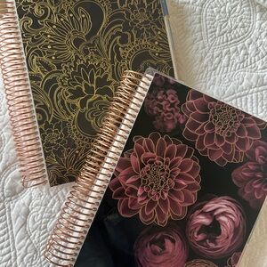 Erin Condren Rose Gold Daily Duo 2026 Planners Never Used NWT